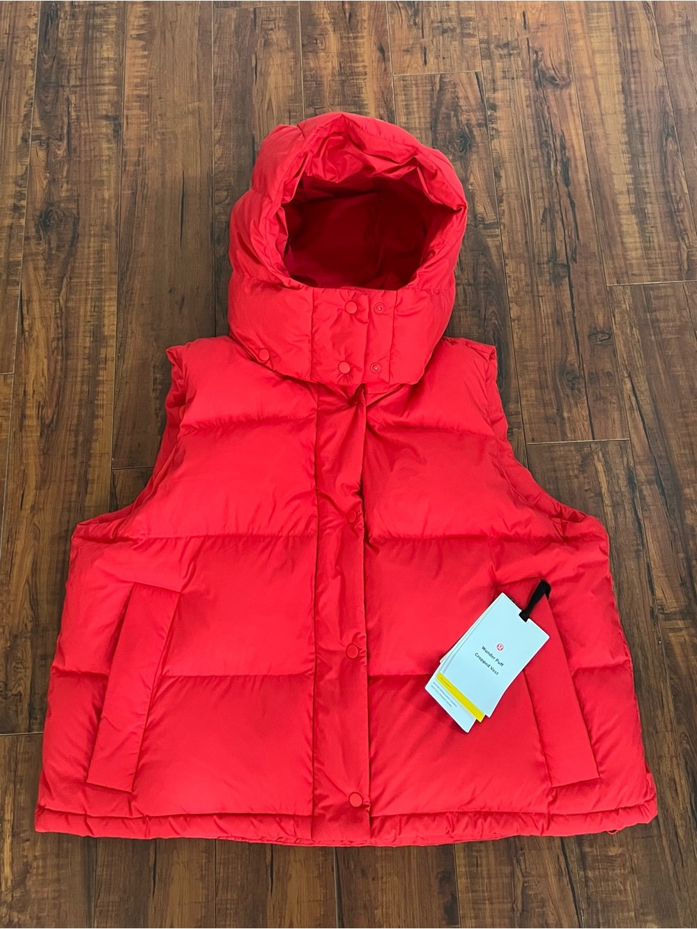 Lululemon Wunder Puff Cropped Vest